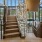 a staircase in a building
