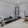 a room with a bed and a couch